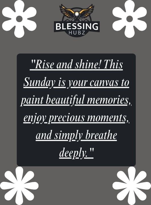 Sunday Morning Messages