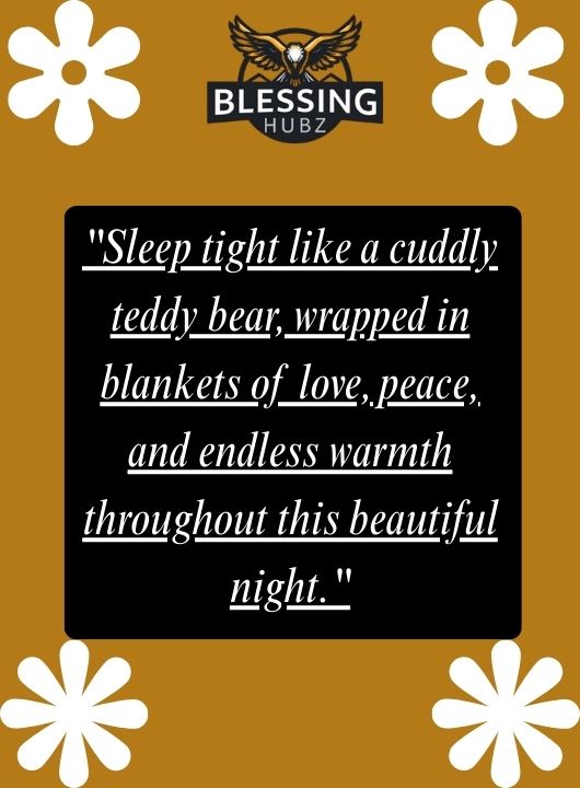 Cute Good Night Blessings