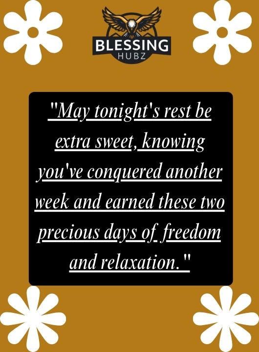 Friday Good Night Blessings