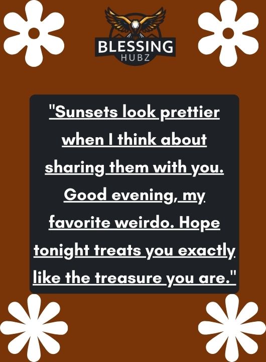 Good Evening Message