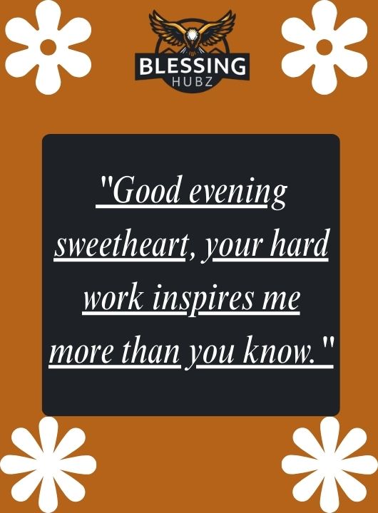 Good Evening Messages for Him