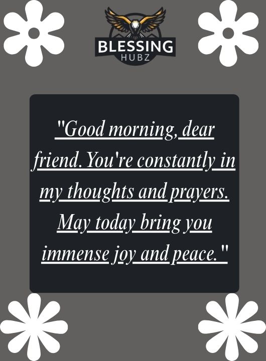 Good Morning Wishes and Blessings