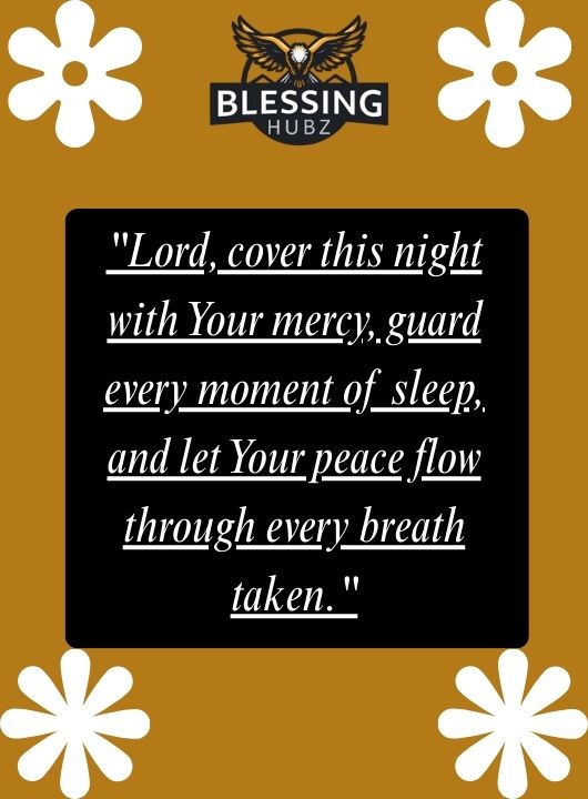 Good Night Blessings and Prayers