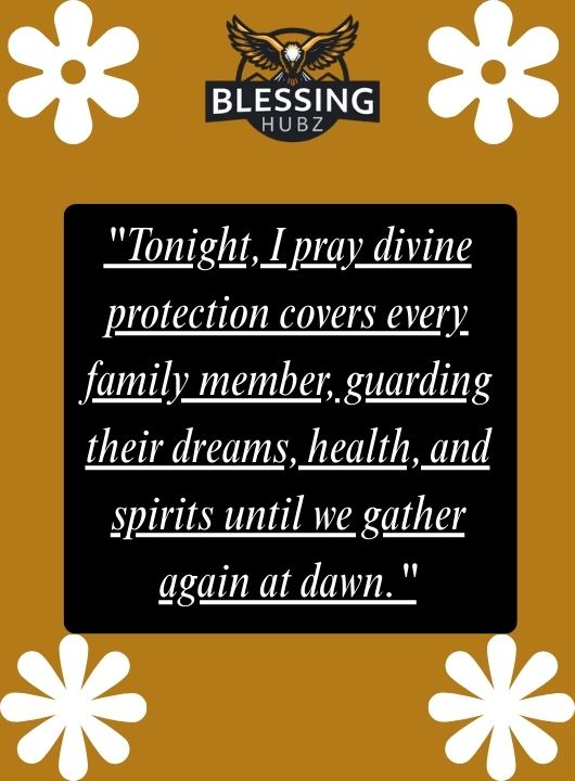 Good Night Blessings for Family