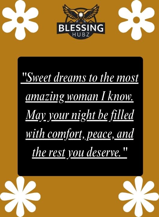 Good Night Blessings for Her