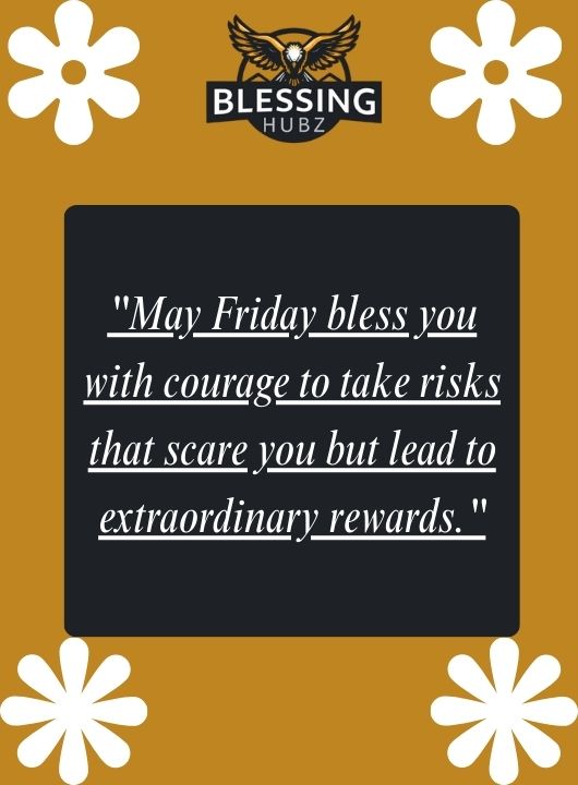 Motivational Friday Blessings