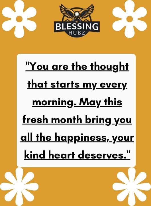 New Month Wishes To My Love Crush