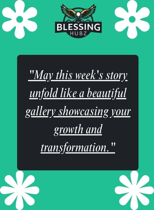 New Week Blessings Images