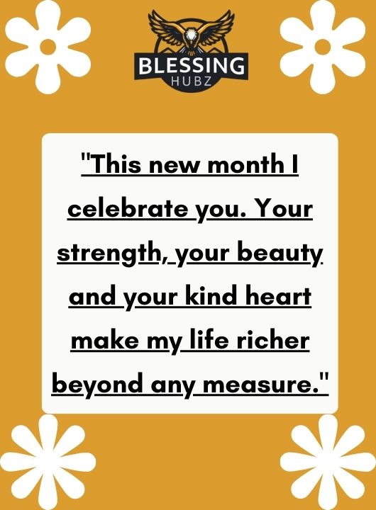 Romantic New Month Wishes For Her