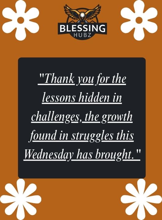 Thankful Wednesday Blessings