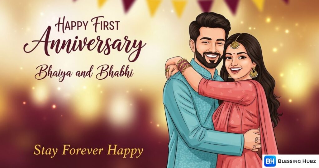 Anniversary Wishes to Bhaiya and Bhabhi
