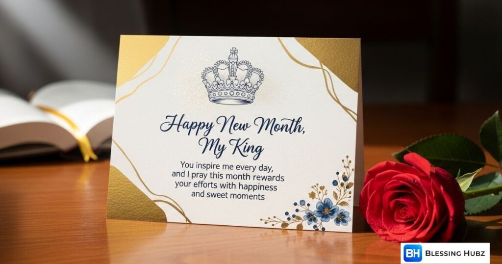 Lovely New Month Messages for Him