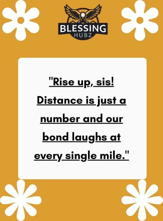 Messages for Sister Living Far Away