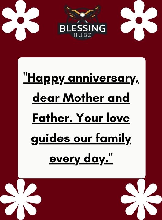 Mother Father Anniversary Wishes