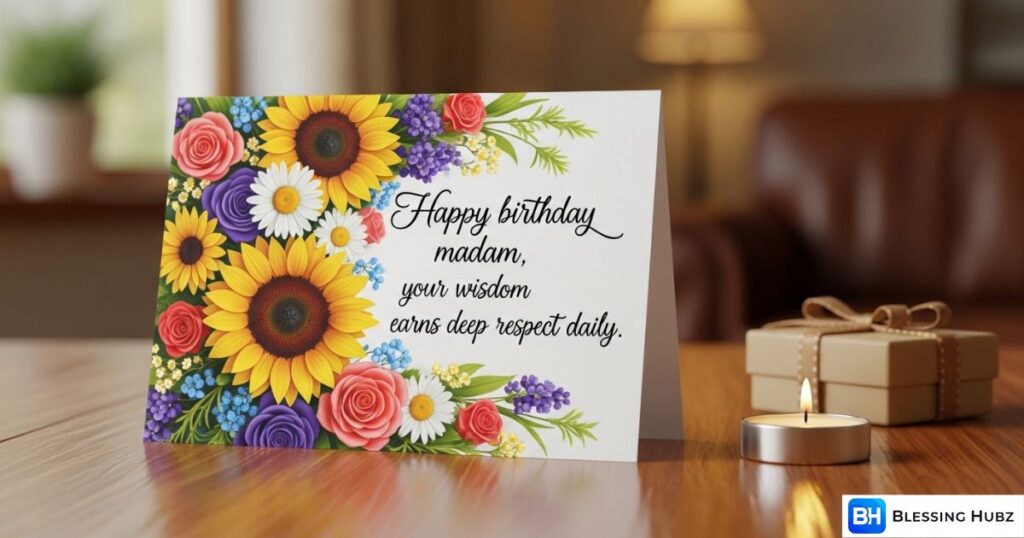 Madam Birthday Wishes