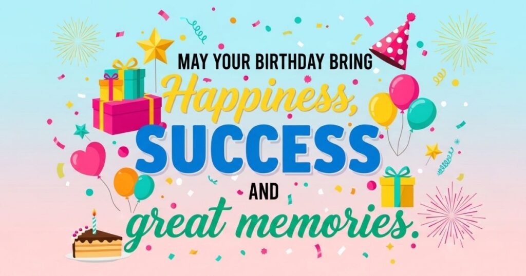 Birthday Wishes to My Friend (Male)