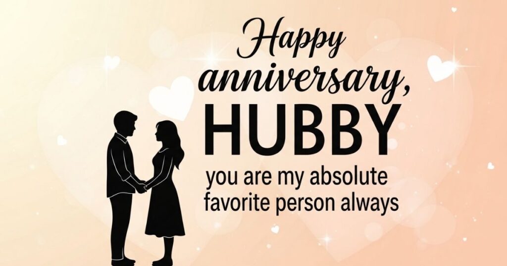 Happy Engagement Anniversary, Hubby