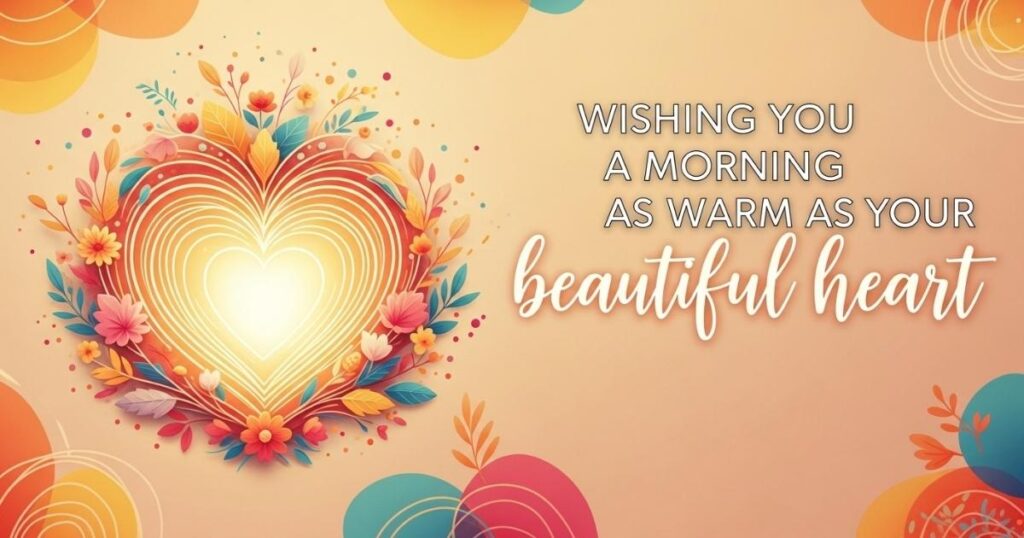 Heartwarming Deep Meaningful Good Morning Wishes