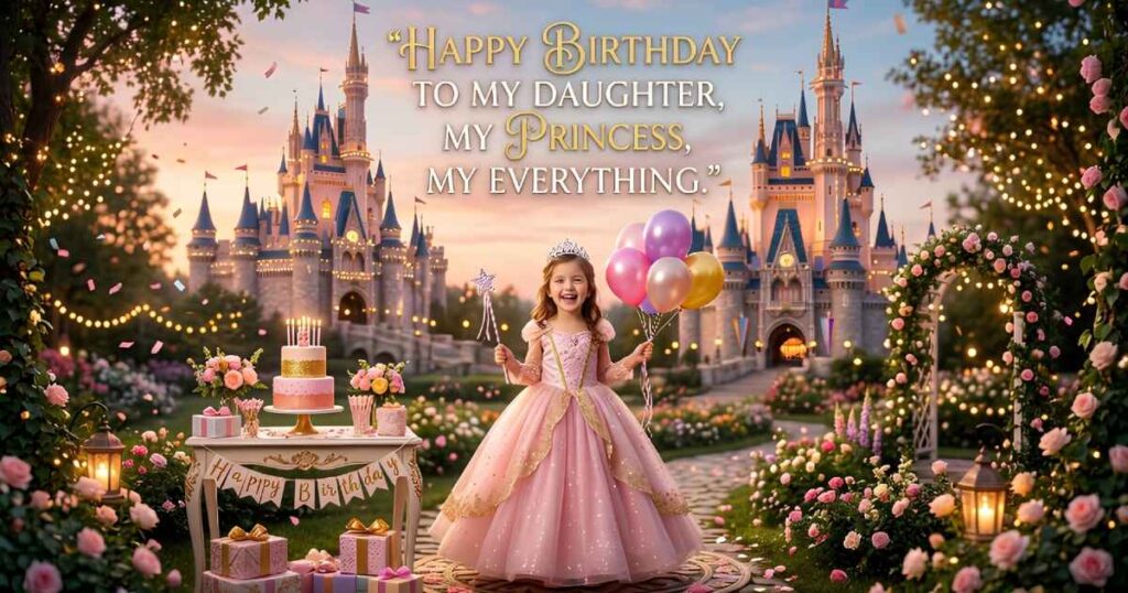 Birthday Wishes for Princess Daughter