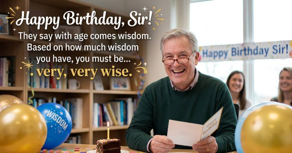 Funny Wishes for Sir