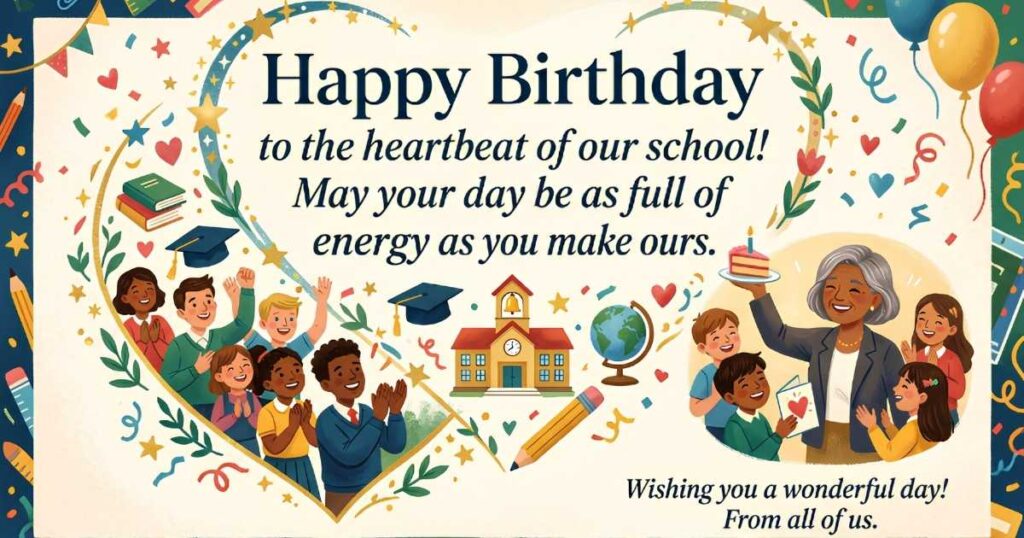 Happy Birthday Wishes for Principal