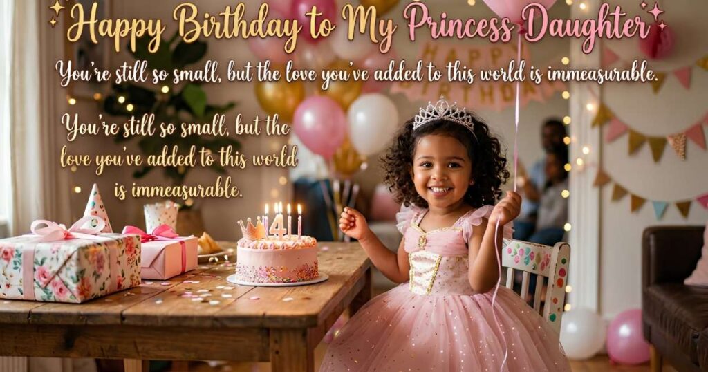 Happy Birthday to My Princess Daughter