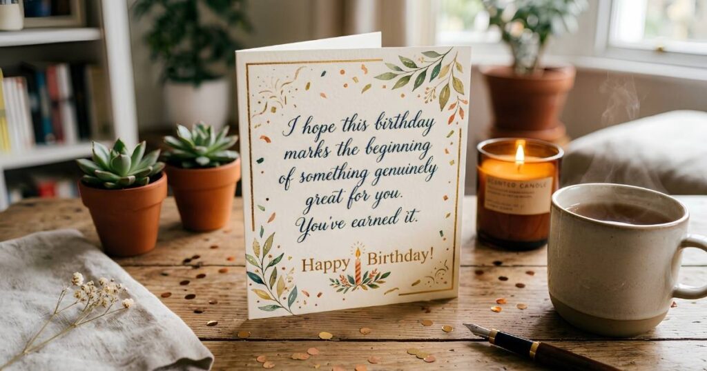 Positive Birthday Wishes for Ex