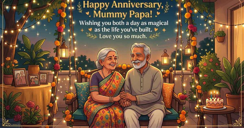 WhatsApp & Text Message Anniversary Wishes for Mummy Papa