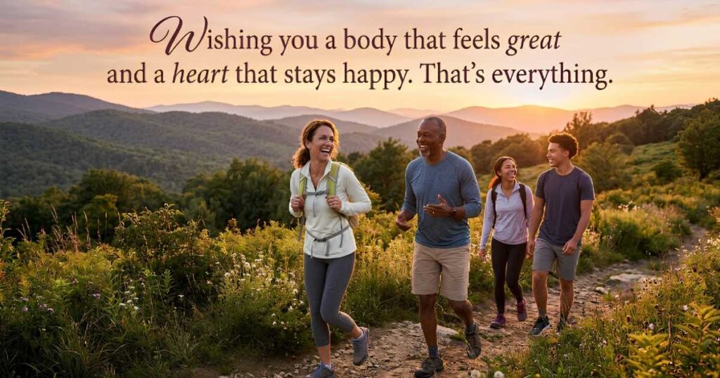 Wishing You Good Health and Happiness