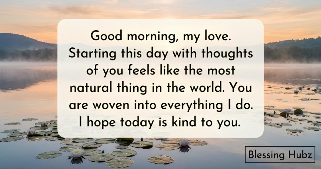 Good Morning Paragraph for Her