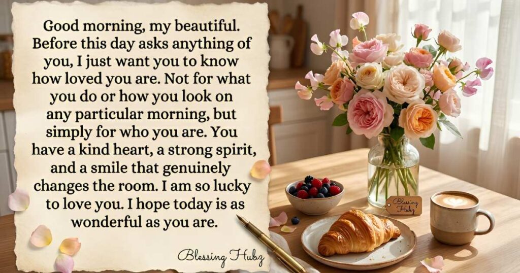 Long Good Morning Message for Her