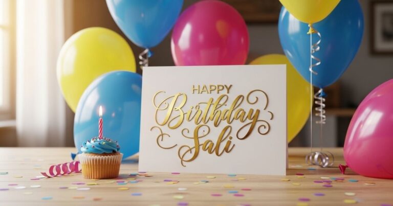Birthday Wishes for Sali