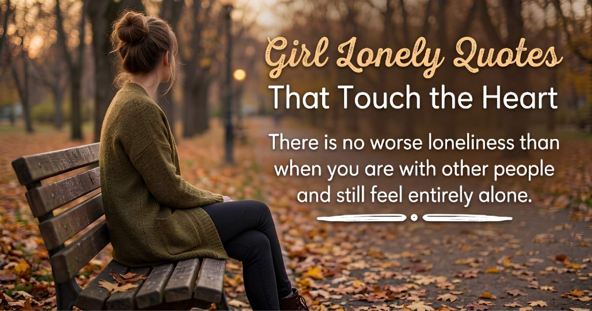 Girl Lonely Quotes