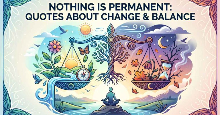 Nothing Is Permanent Quotes