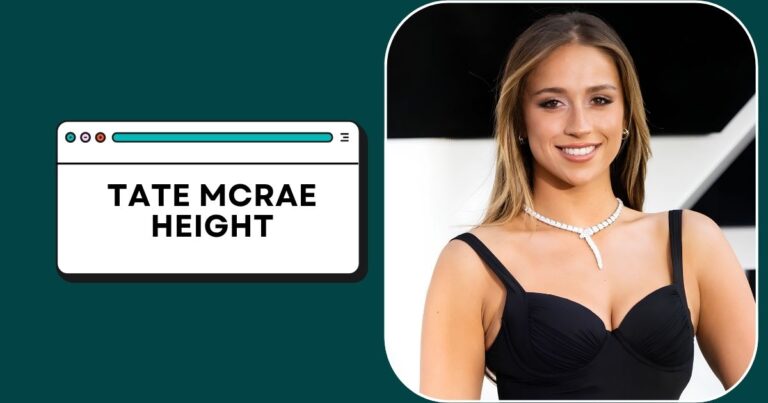 Tate McRae Height
